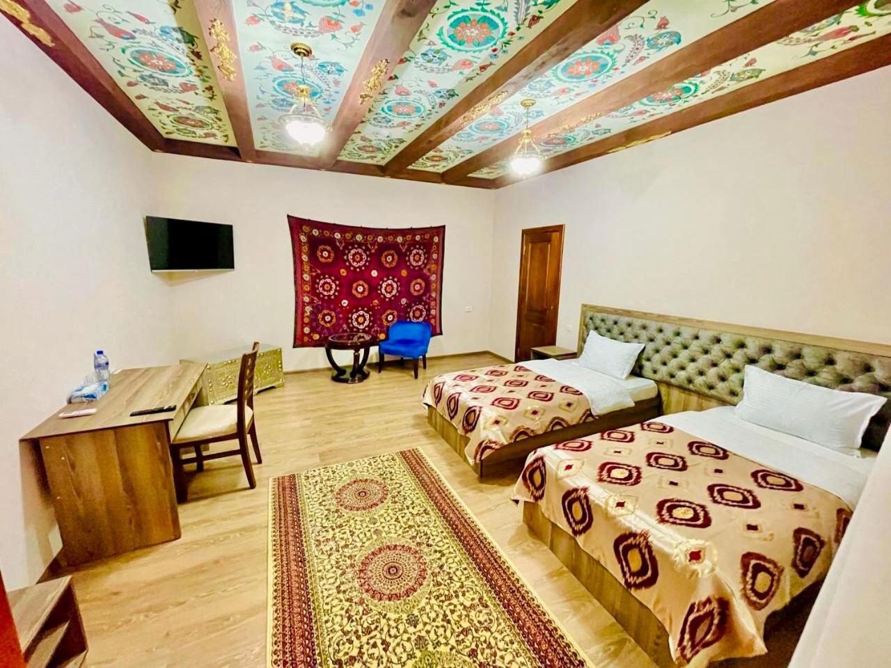 Mevlana Hotel Samarkand Bagian luar foto